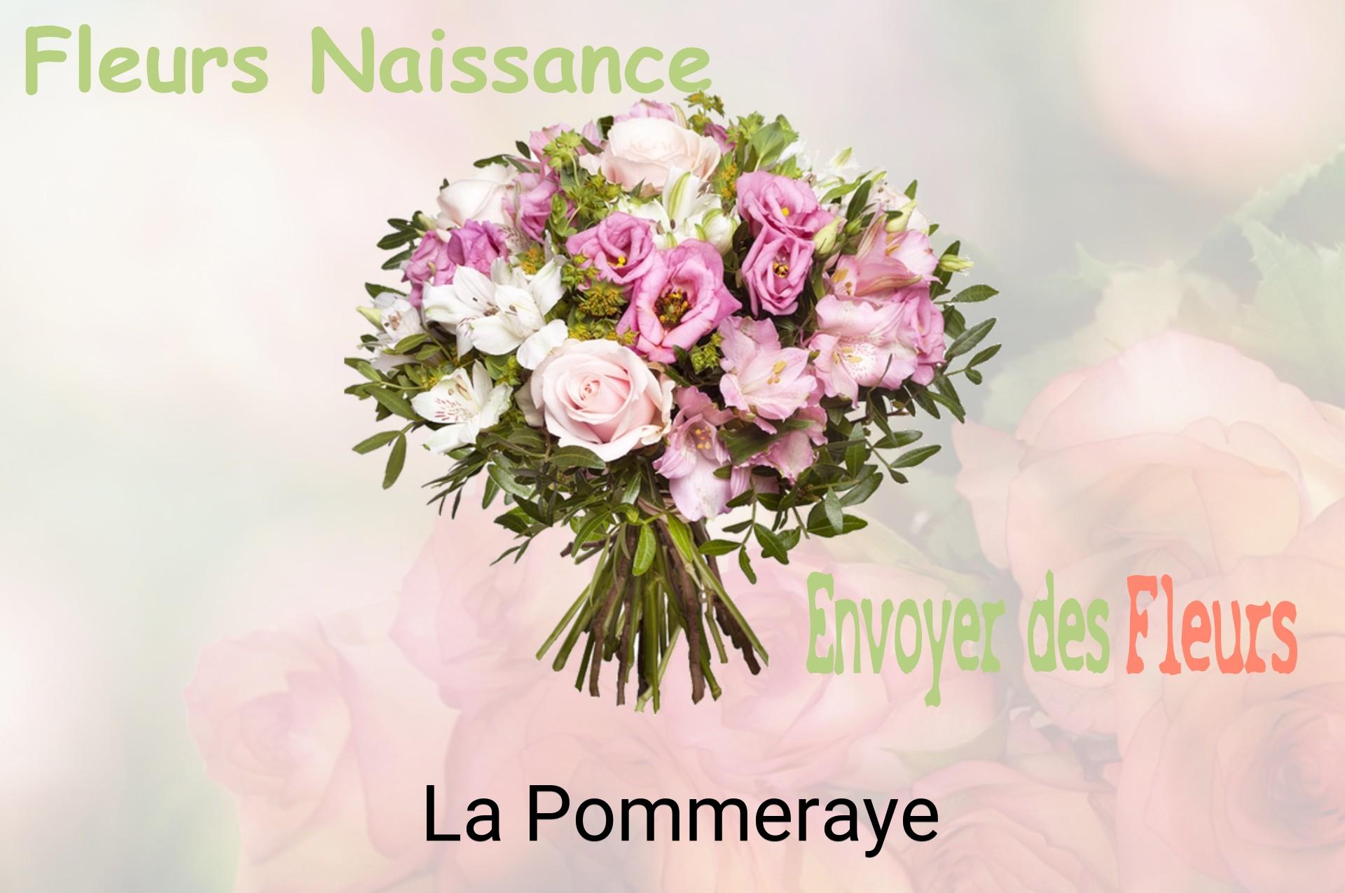 Bouquet de fleurs de naissance livré à La Pommeraye